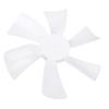 Paletă ventilator 6in RV pentru aerisire Îmbunătățește calitatea aerului Hota cu zgomot redus Paletă ventilator pentru orice motor de 12V cu ax D de 0,094in