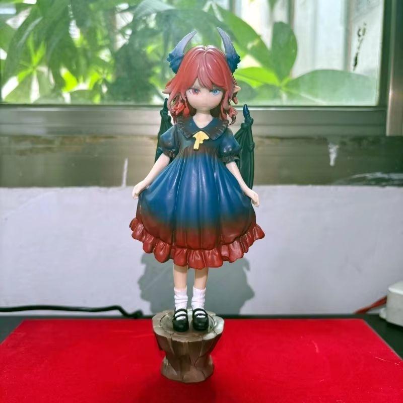 Hot Sale 19cm Miss Kobayashi'S Dragon Maid Anime Figure Kanna Kamui Dual Form Cute Doll Model Decors Collect Toys For Fans Gifts