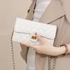 A Long, Light Luxury, Large-capacity Mobile Phone Clutch for Women, Embroidered Diamond-shaped Chain, and A Small Crossbody Bag