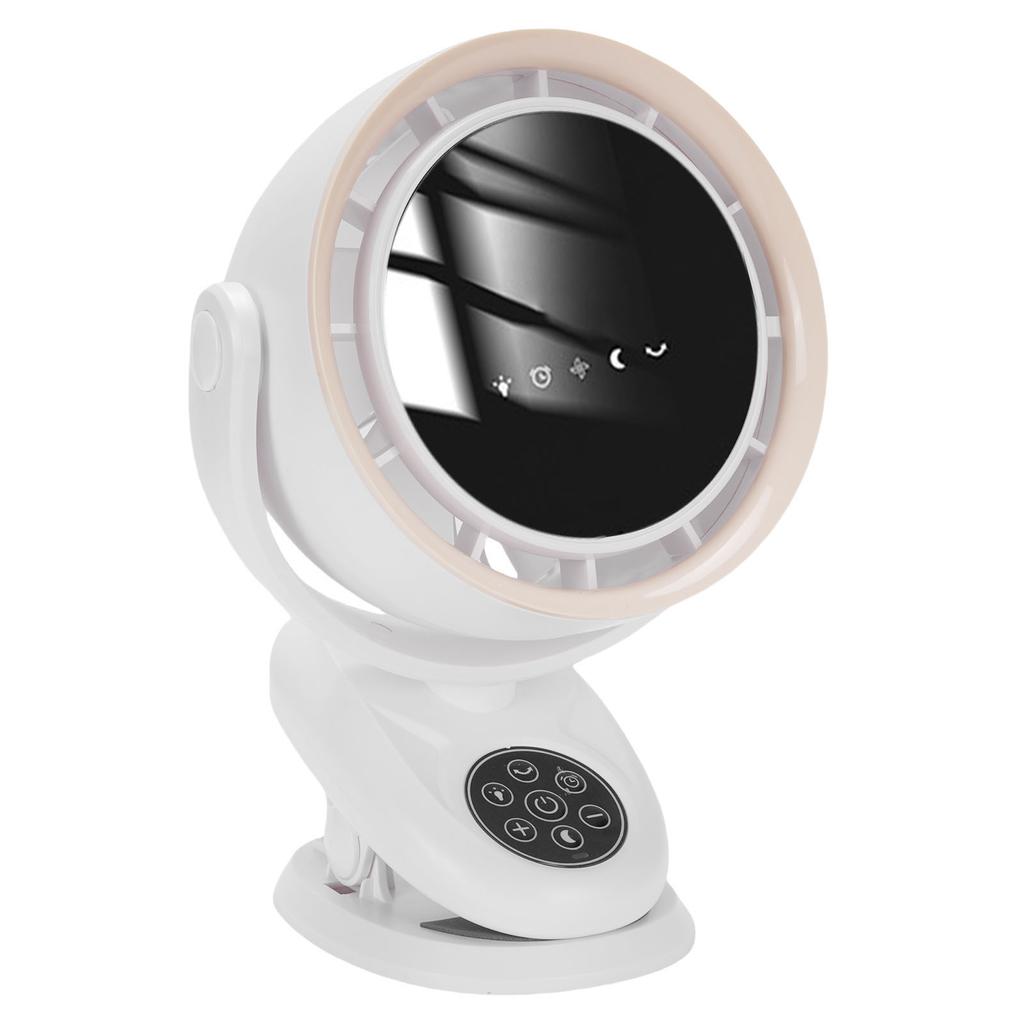 Fan with Clamp Night Light Timer Remote Control Auto Oscillating LED Digital Display 5 Speed