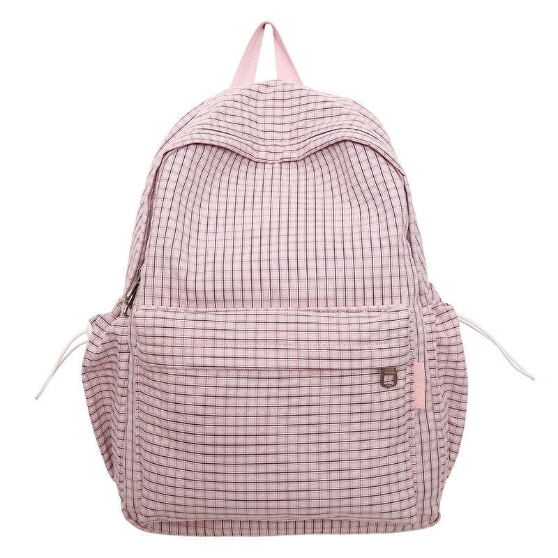 Damen Leichter Schulrucksack Große Kapazität Studenten Karorucksack