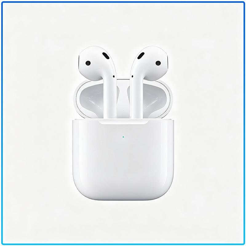 Apple AirPods 2 Generation Wireless Bluetooth Headphones Auto Pair 24 Hours Playtime In Ear Earbuds For All Smartphones