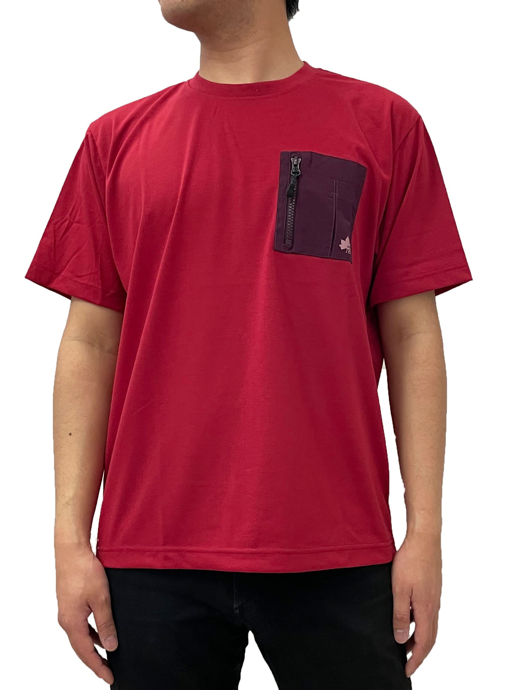 

Карманная футболка LL [Logospark] мужская M, L, (Л, Красный)