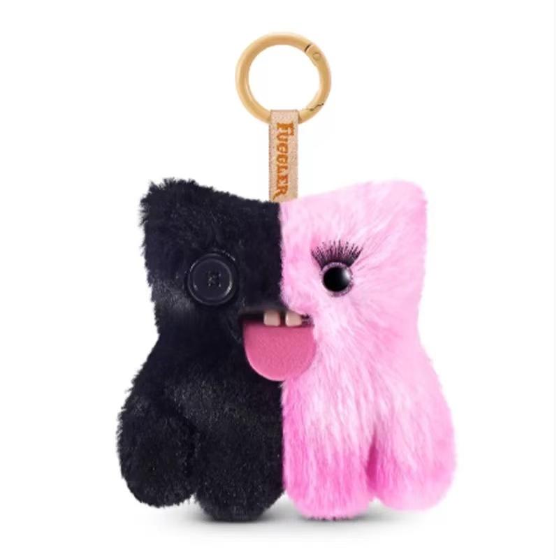 FUGG Baddies Keychain Blind Box Plush Toy Annoyed Alien Ugly Monster Stuffed Peluche Doll Gifts