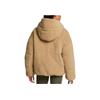 Under Armour Mission Hooded Warm Solid Long Sleeve Fleece Jacket Women Jackets Camel-Brown 1385859-263