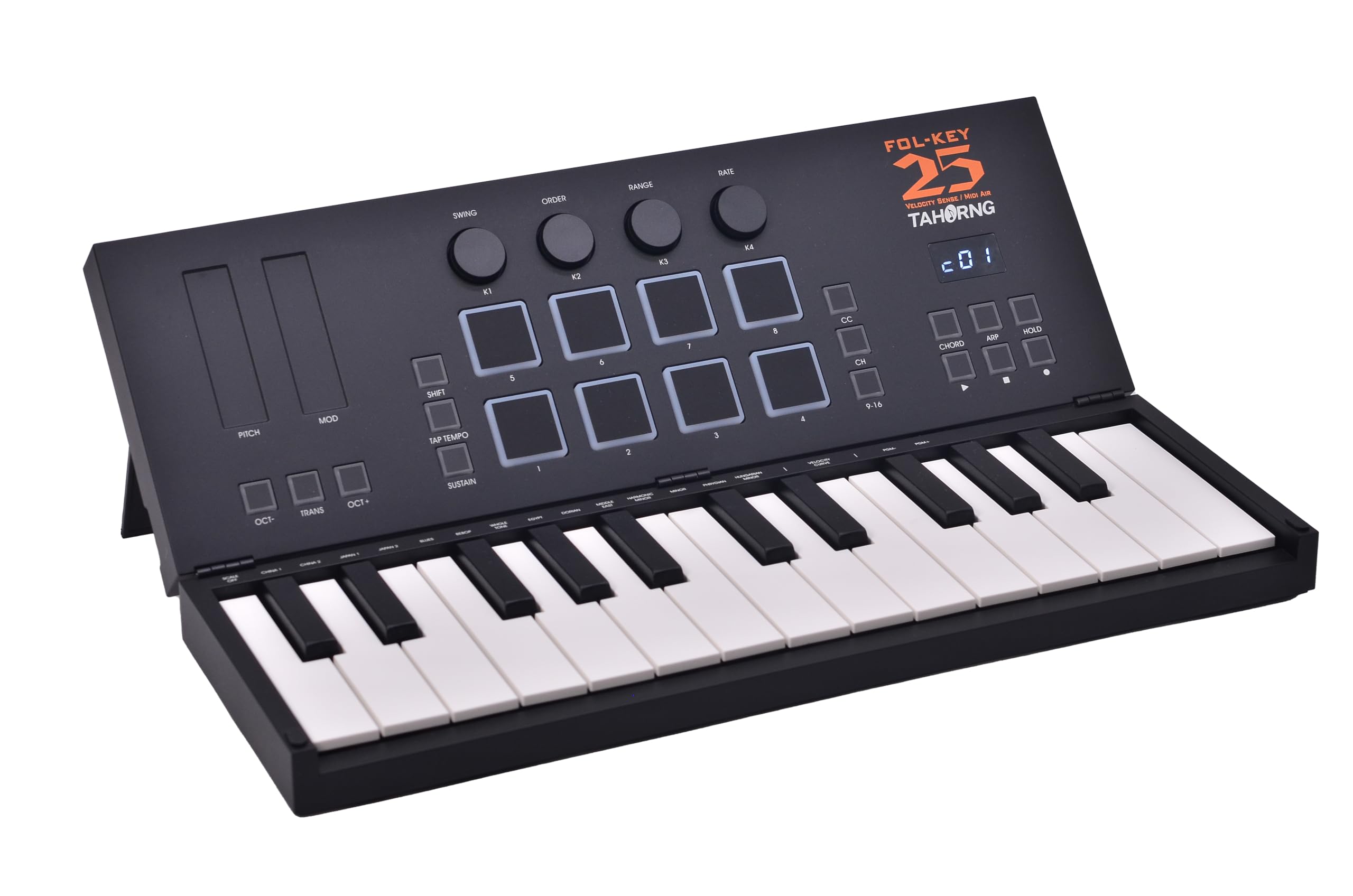 

FOL-KEY25 Складная MIDI-клавиатура и контроллер Tahorng