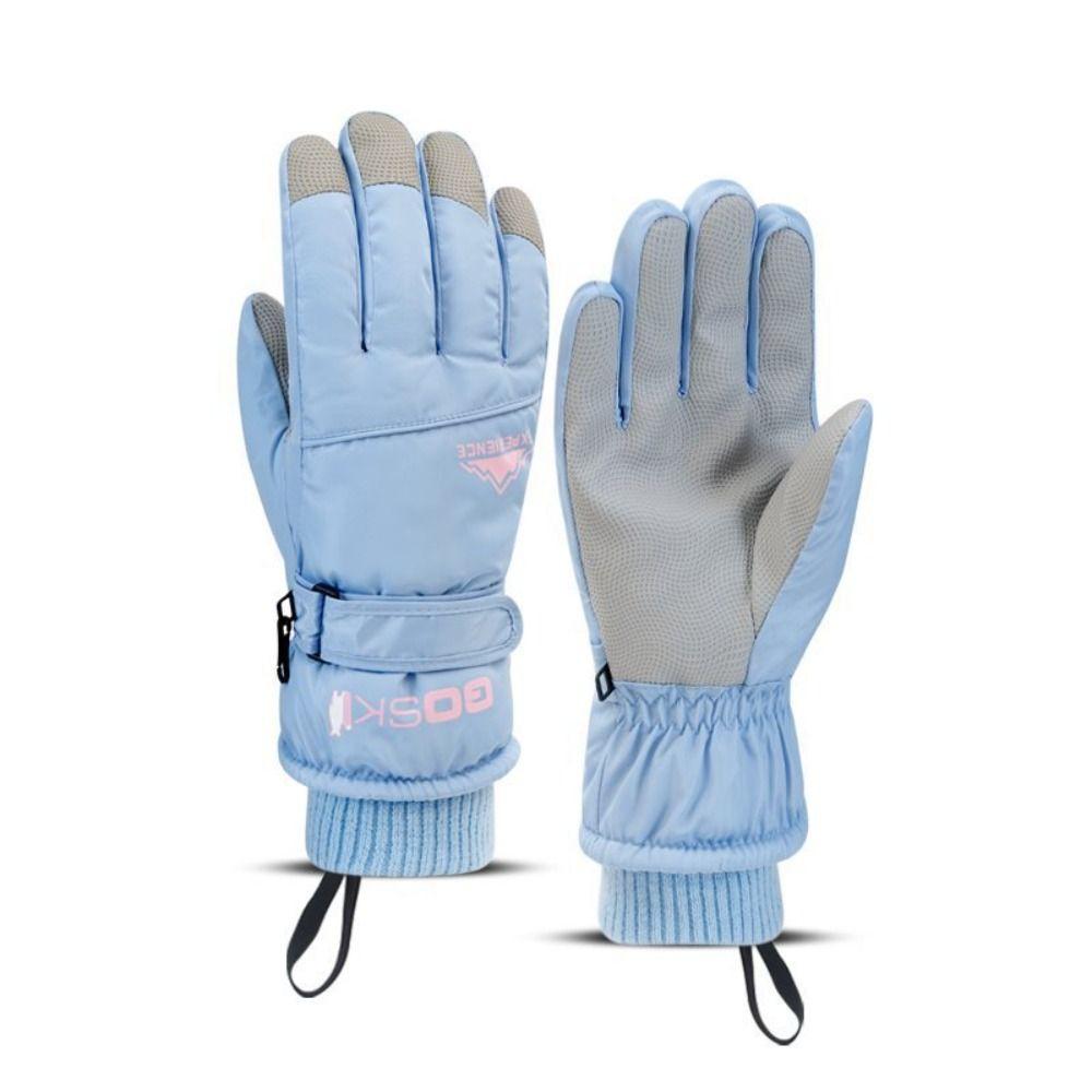 Windproof Winter Warm Gloves Waterproof Cycling Warm Cotton Gloves New Outdoor Ski Gloves