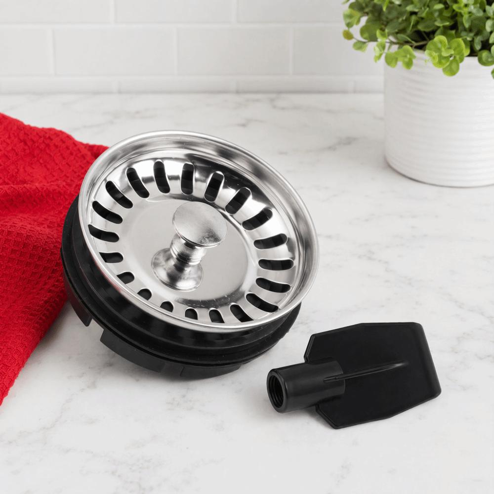 Removable Sink Drain Strainer Anti Clogging Food Waste Filter Drain Stopper Waste Disposal