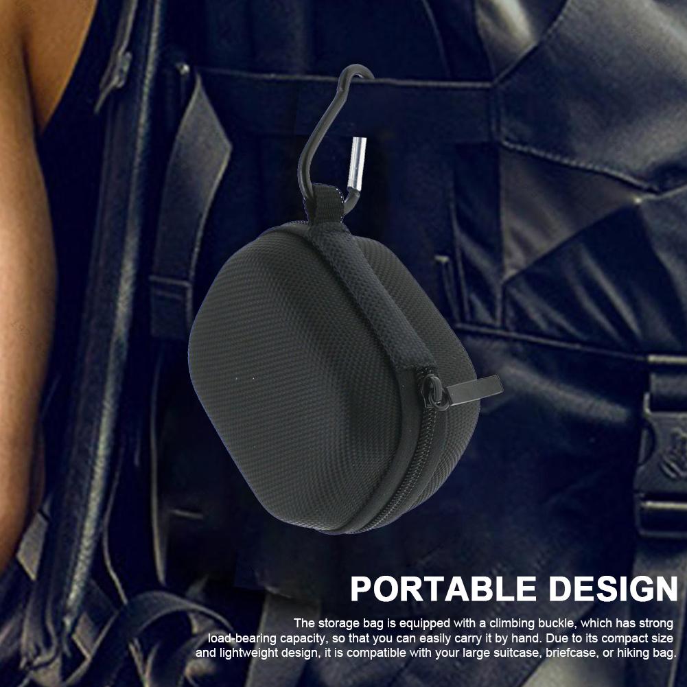 EVA Earphone Travel Carrying Case with Carabiner Earbud Case Holder Small Zipper Pouch for Beats Studio Buds/Beats Studio Buds+