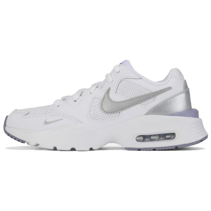 

Nike Air Max Fusion White Metallic Platinum Women s Sneakers Casual Shoes CJ1671-105 36