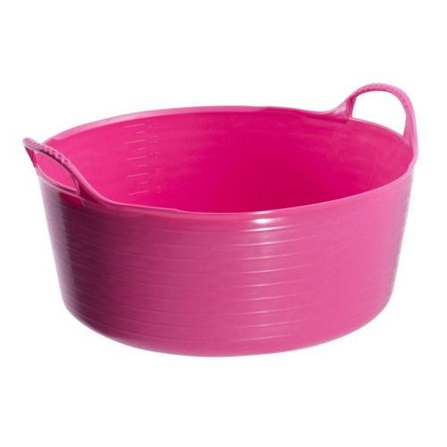 Red Gorilla Tubtrug Small Shallow Pink 15L