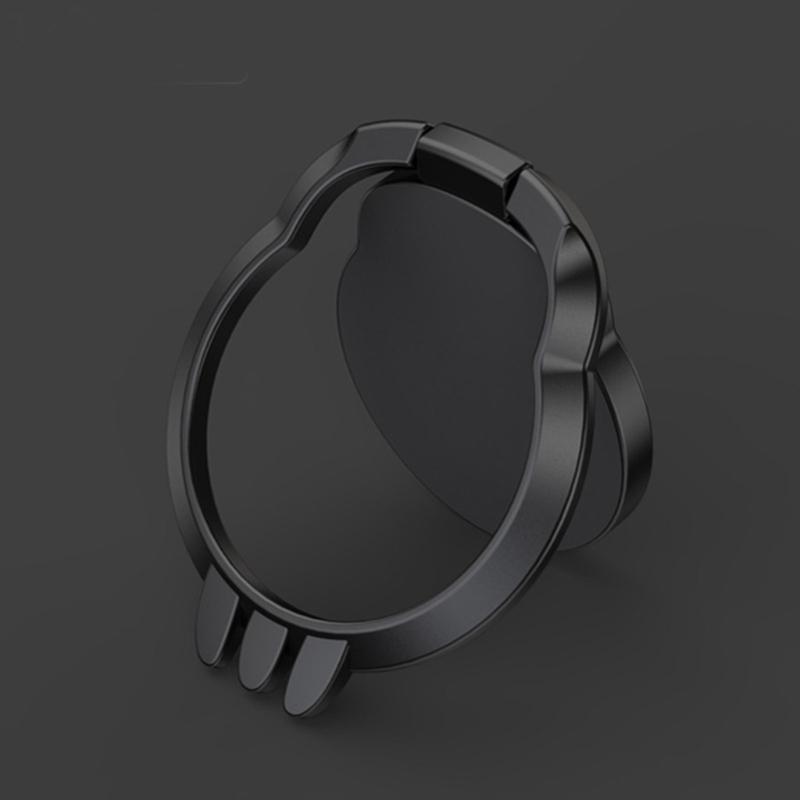 Uchwyt pierścieniowy na telefon, Stojak pierścieniowy na palec : Uniwersalny uchwyt na telefon komórkowy ze stojakiem, pasujący do większości telefonów komórkowych