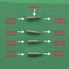 10Pcs Watch Movement Stem Longer Stem 0.9/0.7Mm Lengthening Movement Stem Steel Change Thickness Watch Accessories