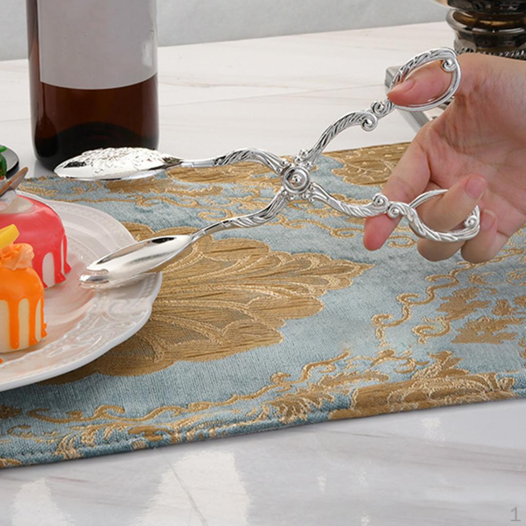 Food Serving Tongs, Kitchen Dessert Pastry Buffet Tongs