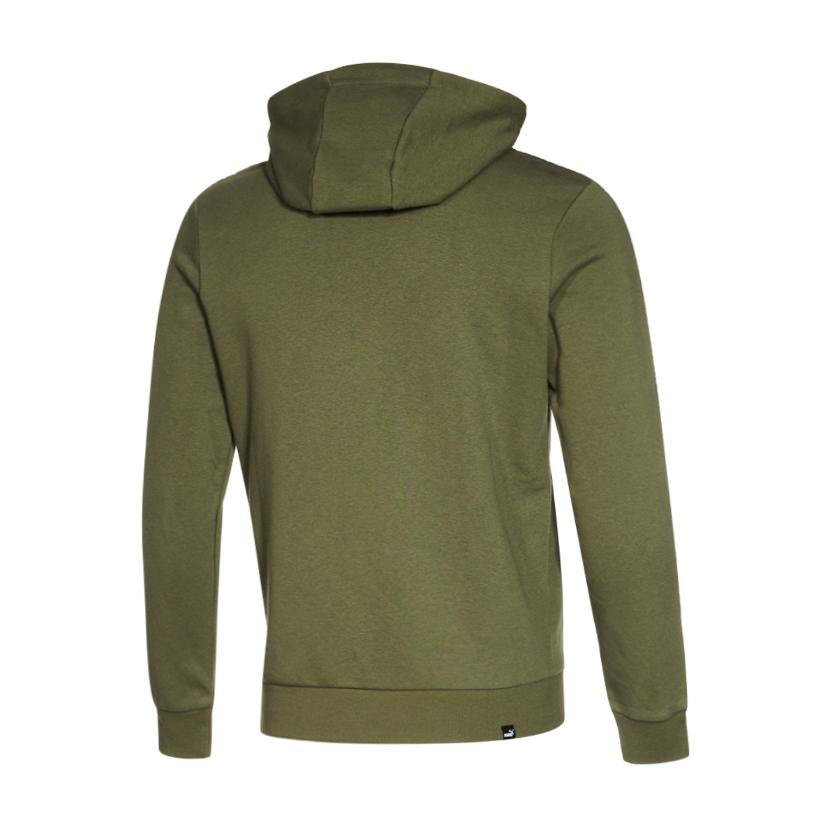 Puma Casual Pullover Hooded Long Sleeve Sweatshirt Unisex sweatshirt Army-Green 845640