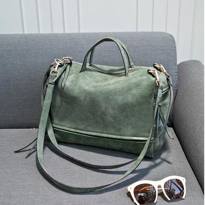 Borsa in pelle PU per donna Borsa a tracolla moda di lusso Borsa da donna Borsa a tracolla Boston di grande capacità di tendenza vintage
