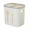 RSINC Plastic Self Draining Tableware Storage Box, Flatware Cutlery Caddy JL286093830034