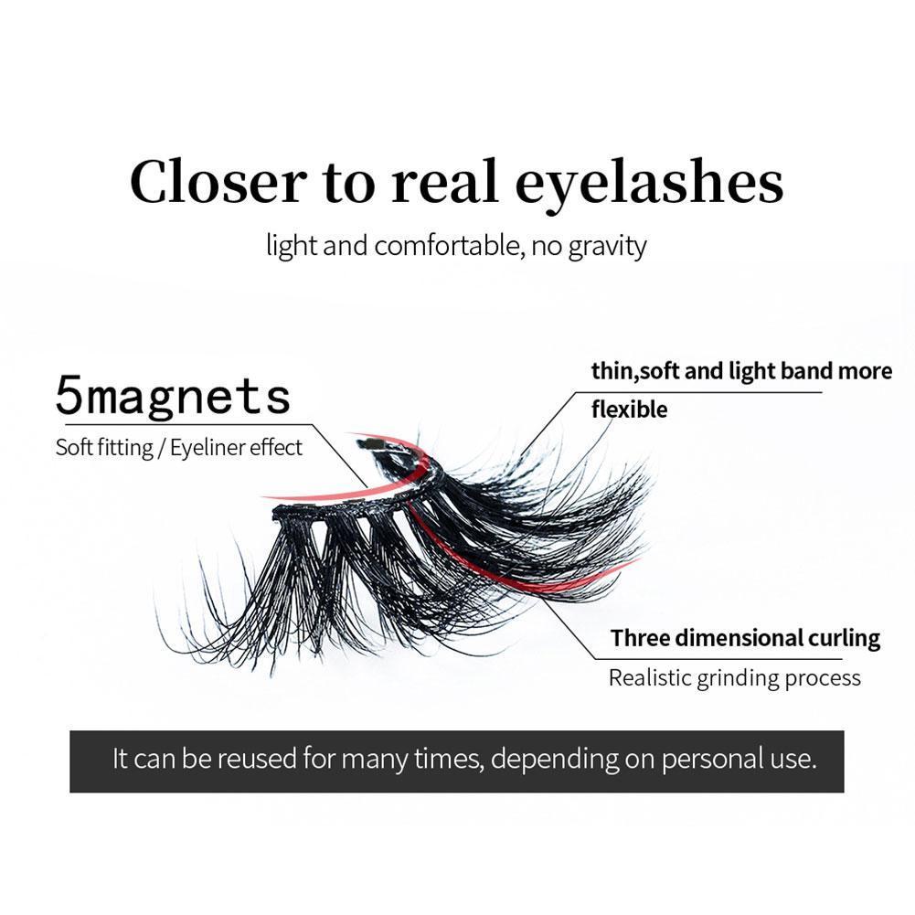 False Eyelashes 7 Pairs