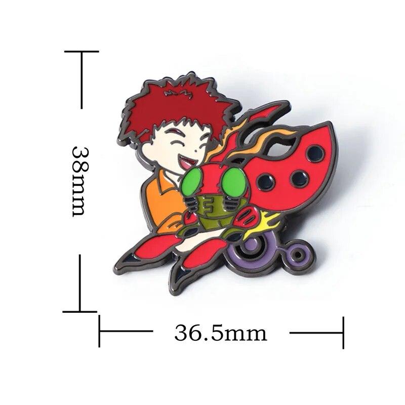 Anime Enamel Lapel Pins for Backpacks Accessories Badges for Jewelry Brooch Gifts