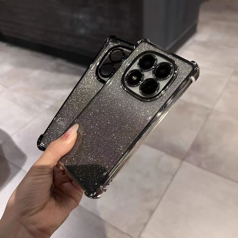 For Huawei Nova 11 10 9 8 Pro SE 7 Pro SE 6 4E Phone Case Dual Use Plating Gradient Shiny Glitter Luxury Back Cover