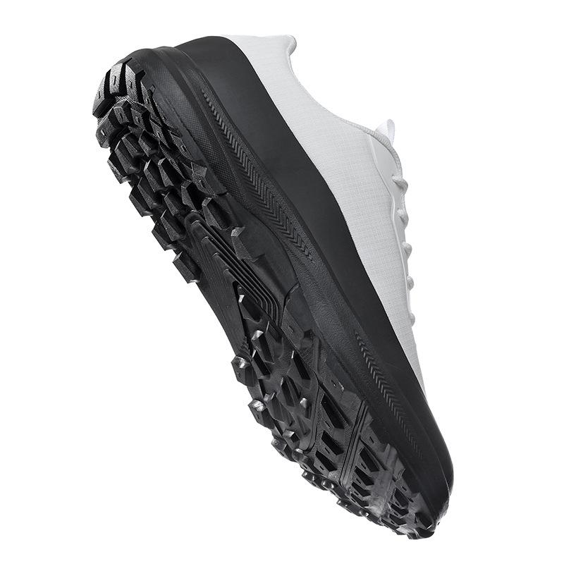 Plus Size Wide Foot Men's Outdoor Hiking Shoes - Spring Commuting Retro Style, Versatile Mesh & Breathable Sports Shoes