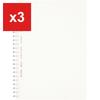 Soft Ring Notebook Clear 80-Sheet A5 Dot-Grid Ruled Clear -SV538WT-T