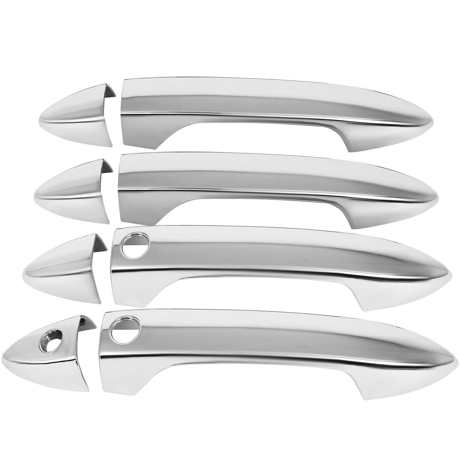 Outside Door Handle Covers For 2013-2017 Honda Accord Front Rear LH RH Chrome