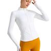 Women's Slim-Fit Quick-Dry High Elastic Yoga Jacket with Stand Collar