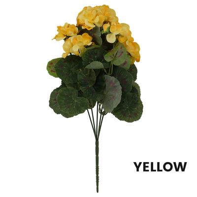 36cm Artificial Geranium Red Pink Flowers Plant Artificial Plants Artificial Flower For Wedding Garden Home Shop Decoration