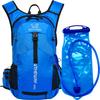 Outdoor Sport Cycling Pack Water Tank Storage Bag Helmet Hold Hydration Backpack Hiking Bike Riding Daypack Bladder Knapsack