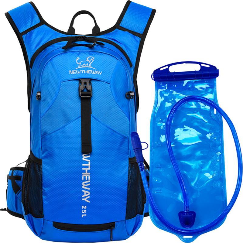 Outdoor Sport Cycling Pack Water Tank Storage Bag Helmet Hold Hydration Backpack Hiking Bike Riding Daypack Bladder Knapsack