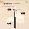 Angled Concealer & Contour Brush Set with Soft Bristles for Foundation and Blush