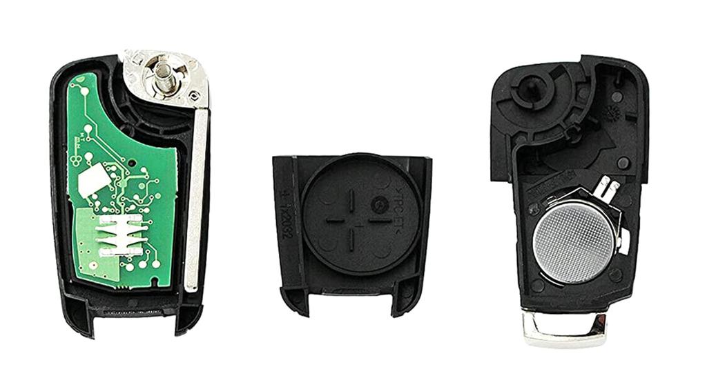 5 Button Keyless Remote Flip Car Key Fob for Chevrolet