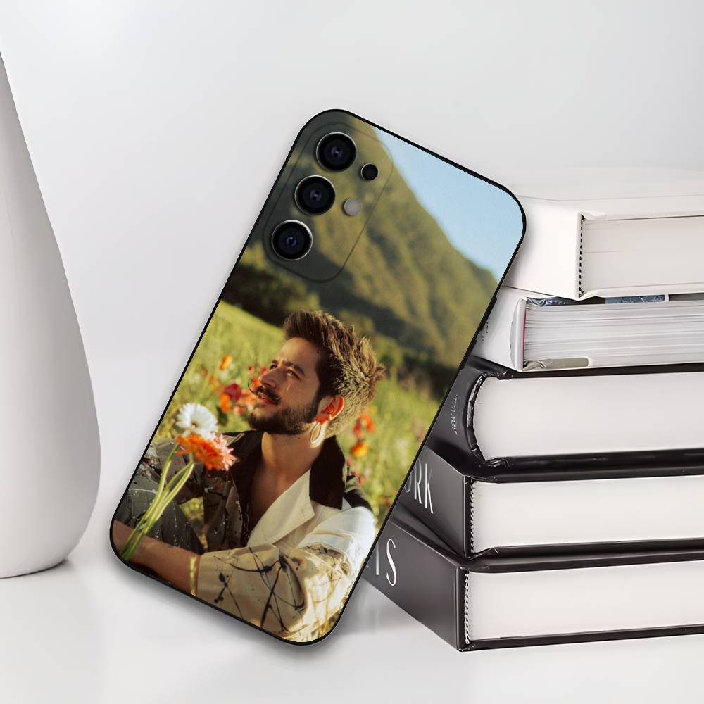 C-Camilo Phone Case For Samsung S25,S24,S21,S22,S23,S30,Ultra,S20,Plus,Soft Silicone Black Cover