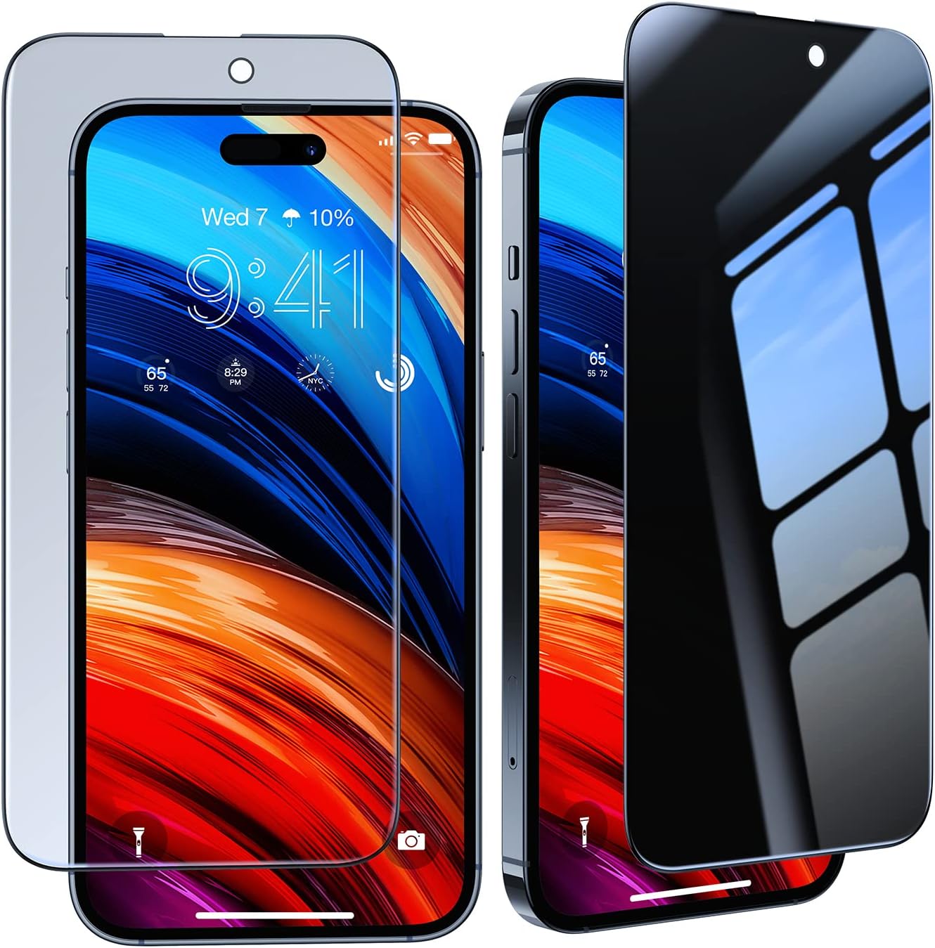 

Защитная пленка для экрана с защитой от закаленного стекла 9H для Iphone 15 Pro Max 14 Plus 13 Mini 12 11 X Xs Xr Se 2020 2022 8 15Pro 14Pro Аксессуары для телефонов For iPhone 15 Pro Max