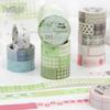 Twilight Fabric Scrap Series Washi Tape: Korean INS Journaling Essentials, 4 Fresh Designs.