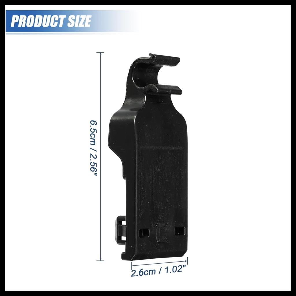 Motorhauben-Stützstangenhalter Motorhauben-Clips Motorhauben-Stangenclip Passend für Toyota Corolla 2015-2018 Nr. 5345202180/53452-02180 - Packung mit 1 Stück Langlebiges Material