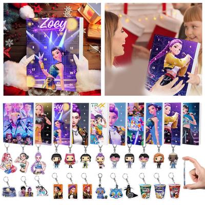 Adventný kalendár obsahuje 24 adventných kalendárov, odpočítavací kalendár a prekvapivé zberateľské predmety