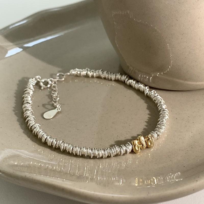 925 Sterling Silver Thai Silver Bracelet for Women Vintage Geometric Heart Love Lucky Punk Jewelry 2026 New