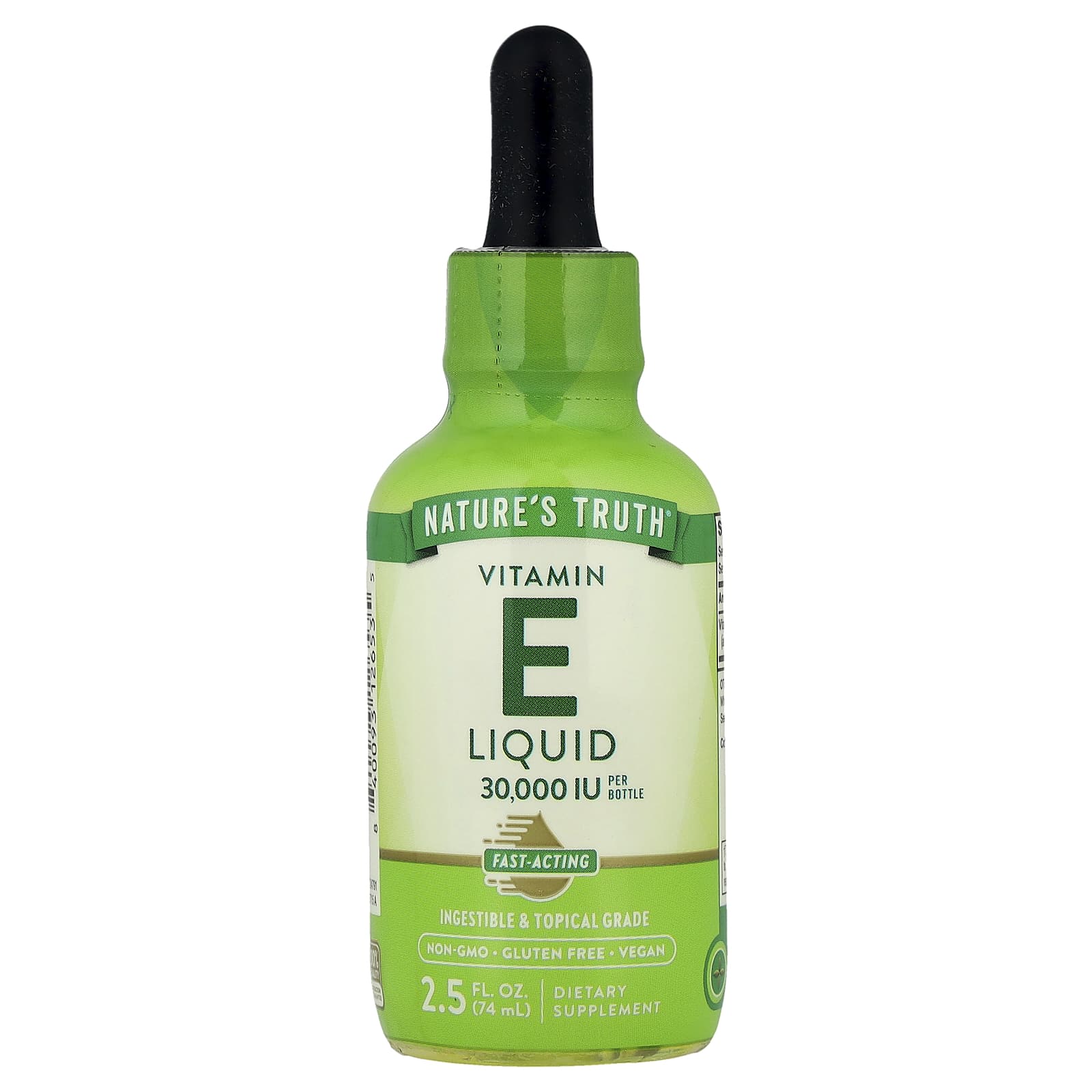

Nature S Truth, Liquid Vitamin E, 74 mL (2.5 Fl Oz) (45 Mg per Serving)