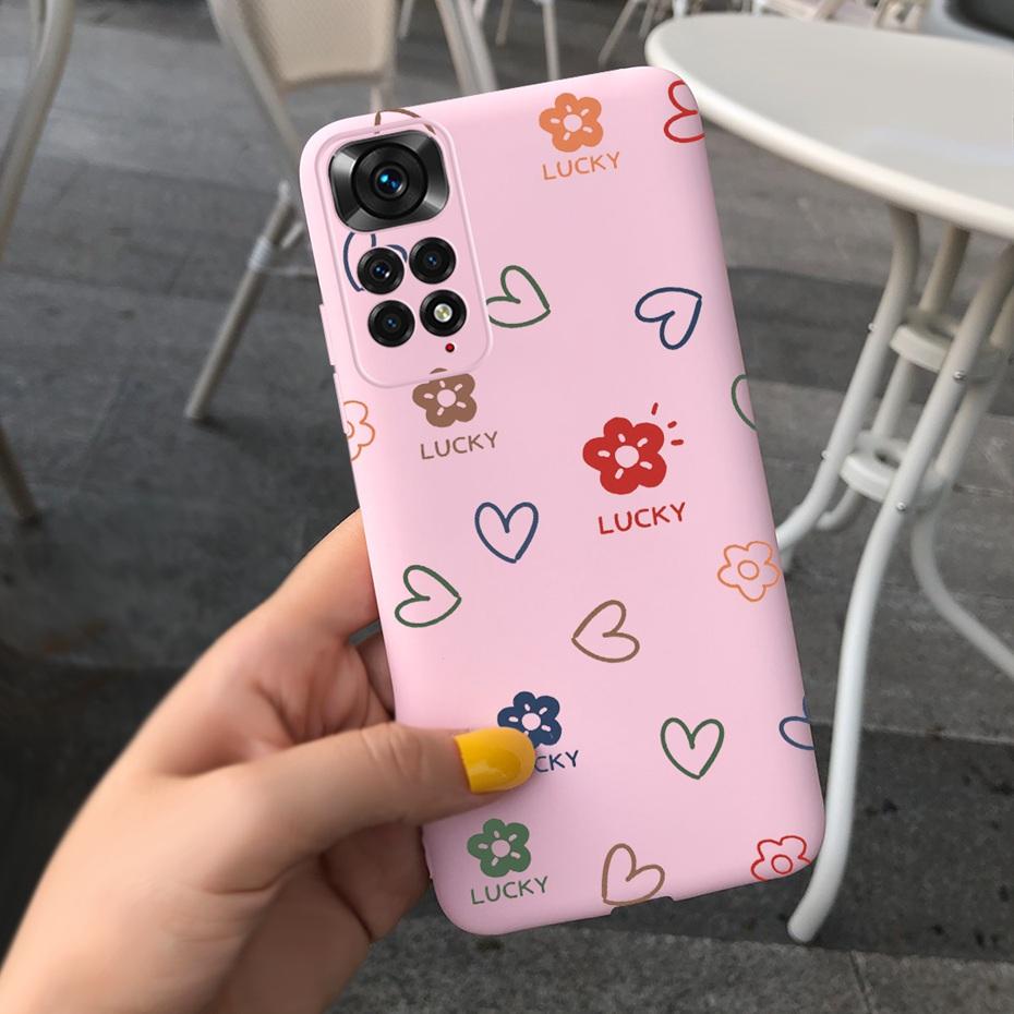 For Xiaomi Redmi Note 11 Pro Case Redmi Note 11 11S 4G Lovely Pattern Jelly Silicone Soft Cases Cover For Redmi Note11 S 11 Pro