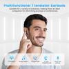 Ai Translation Earbuds Real Time 3-in-1 Language Translator Earphone 137 Languages Accents Two-Way Translator Headphone for Travel Business Leaning