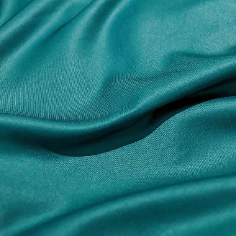 PLOVER Washed Silk-Feel 4-Piece Bedding Set