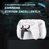 PlayVital Runes Edition Silicone cover for comes with thumb grip touchpad sticker and cross key compatible with ps5 genuine charging stand with cover