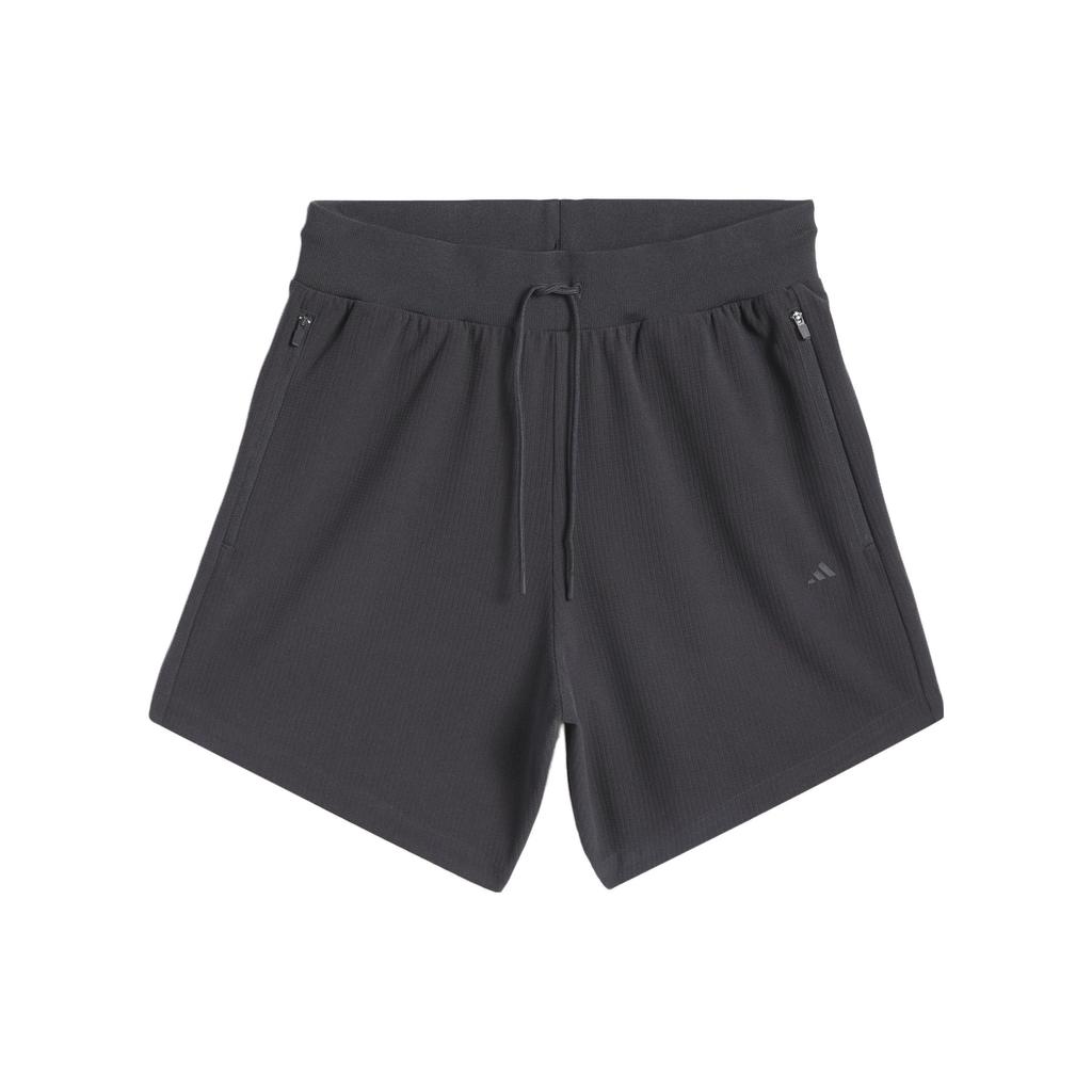 Adidas 2024 Collection Chapter 01 Solid Color Sports Shorts Unisex Bottoms Charcoal-Black IT2472