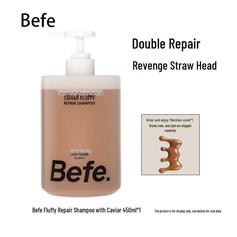 BeFe Caviar Volumizing Repair Shampoo with Meridian Comb