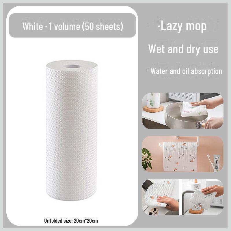 

Многоцелевые моющиеся тряпки для посуды: Влажные и сухие, антипригарные, одноразовые кухонные полотенца, бумага, впитывающая масло