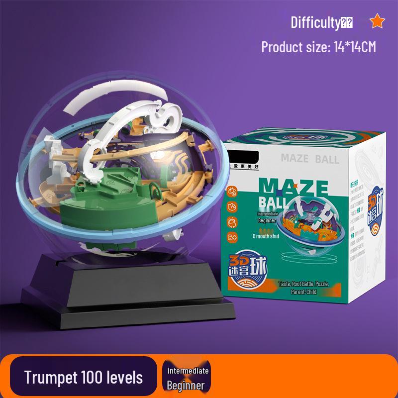 

Magnetic 3D Maze Toy for Kids: Educational Ball Puzzle for Ages 3-6