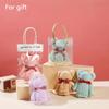 Towel Wedding Gifts Gift Bag Strong Water Absorption Skin Friendly Fun Coral Fleece Decorates Soft Anniversary Gift Bear Shaped