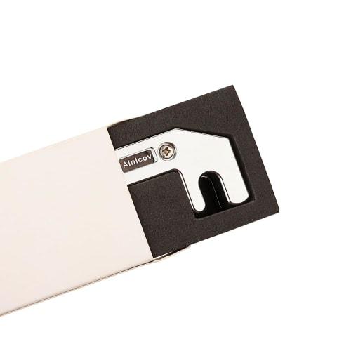 Xtahdge Cello Practice Mute, Metal Silencer, Replacement Part for Cello Musical Instruments, Perfect for Late-Night Cello Practice, Silver